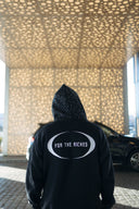 RHINESTONE FTR HOODIE (BLACK)