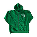 RHINESTONE FTR HOODIE (GREEN)