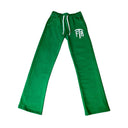 RHINESTONE FTR SWEAT PANTS (GREEN)